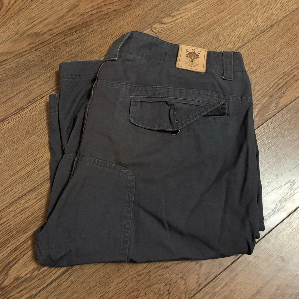 LRG Grey Cargo Shorts size 36 - Picture 6 of 8